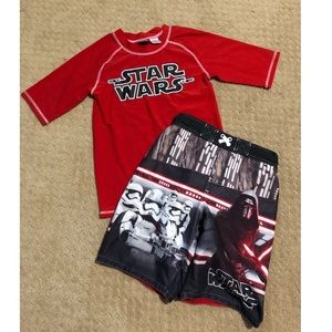 Boys Star Wars swim set
